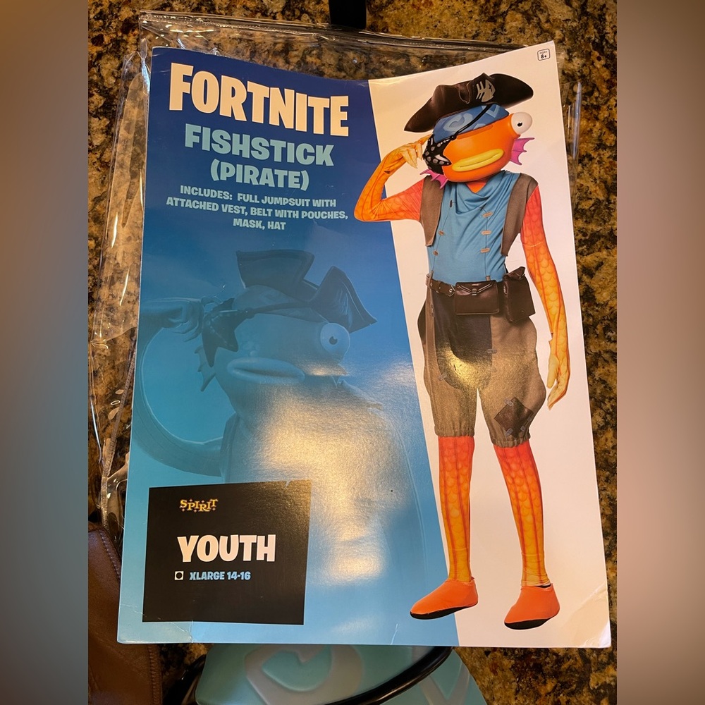 Fortnite Fishstick (Pirate) Halloween Costume